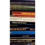 Collection of 17 assorted Aesthetic large format books, Mysteries, Unexplained, etc.