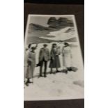 Early Photo Album and one other Album containing collection of approx 40 Photographs, t/w a