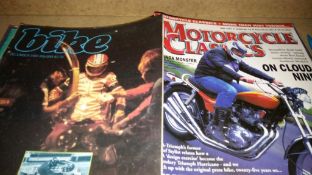 Approx 350 Motorcycle interest Magazines, mainly 1970s to 1990s but including a few 1960s, titles