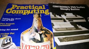 Two vintage Computer Magazines, 1978 and Centronics.