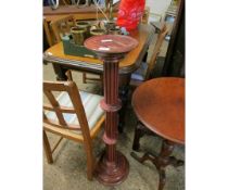 BEECHWOOD FLUTED COLUMN PLANT STAND