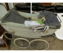 GOOD QUALITY 1950S DUNKLEY VICTORIAN STYLE PRAM