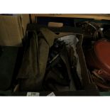 BOX CONTAINING MIXED TOOLS, RECORD PLANE ETC