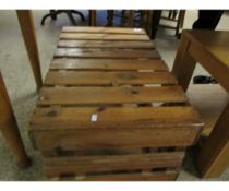 CRATE FORMED COFFEE TABLE