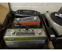 THREE MIXED PORTABLE ROBERTS RADIOS