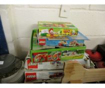 SIX MIXED LEGO BOXED SETS (UNCHECKED)