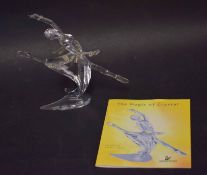 Swarovski figure of The Magic of Crystal, Anna, dated 2004 with original certificate