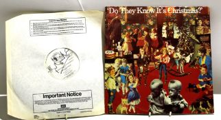 "Do They Know Its Christmas"/ "Feed The World" Band Aid LP, signed by Midge Ure together with a