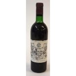 Chateau Lagrange Grand Cru St Julien (Medoc) 1970, 9 bottles in wooden case