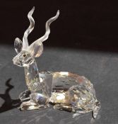 Swarovski model of a Kudu from The Inspiration Africa series 1994