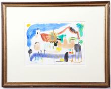 AR Padraig MacMiadhachain (1929-2017) "La Palma Casarais IV" watercolour, signed lower left, 18 x