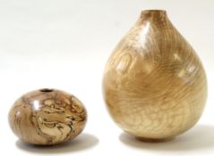 Two-tone wooden pots, designed by Richard Chapman