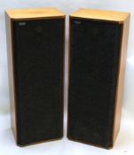 Pair of Celestion 66 Studio monitor loudspeakers, 38cm wide x 102cm high