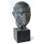 Kurt Ingendahl (1918-1982), "Pablo Casals", cast bronze bust on marble base, 41cm high