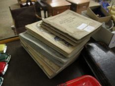 QUANTITY OF CIGARETTE CARDS MOUNTED IN ALBUMS INCLUDING WILLS LIFE IN THE ROYAL NAVY, WILD