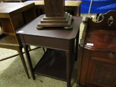 MODERN OCTAGONAL OCCASIONAL TABLE, APPROX 51CM SQ