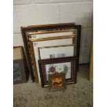 QUANTITY OF VARIOUS FRAMED PICTURES AND PRINTS