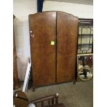 LARGE DOUBLE WARDROBE, WIDTH APPROX 1.2M