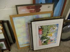 QUANTITY OF VARIOUS FRAMED PRINTS