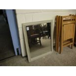 PAINTED RECTANGULAR WALL MIRROR