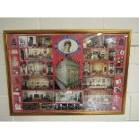 QUEEN MARY'S DOLLS HOUSE FRAMED JIGSAW PUZZLE