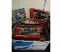 BOX CONTAINING MIXED AIRFIX KITS TO INCLUDE MAINLY RAF ETC