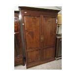 GOOD QUALITY DOUBLE DOOR WARDROBE WITH FITTED INTERIOR