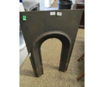 CAST IRON NARROW FIRE INSERT