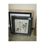 FIVE VARIOUS FRAMED PICTURES