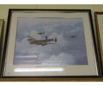 FRAMED BAND OF BROTHERS COULSON PRINT