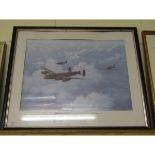 FRAMED BAND OF BROTHERS COULSON PRINT