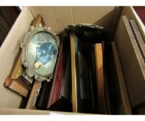 BOX CONTAINING MIXED PICTURES, PRINTS ETC