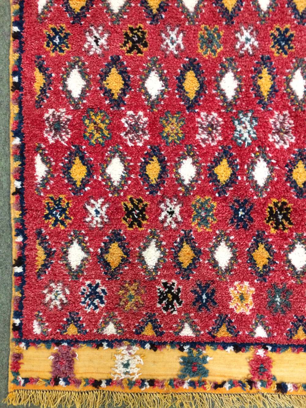 Vintage Moroccan rug circa 1930s 1.50 X 0.96m - Image 2 of 2