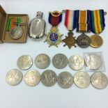 Great war medals set of 3 to 103232 Sapper DB Mcewan royal engineers, second world war defence