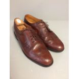 Jones boot maker, pair brown brouges size 11