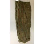 Gents tweed shooting breeks by Alan Paine, London