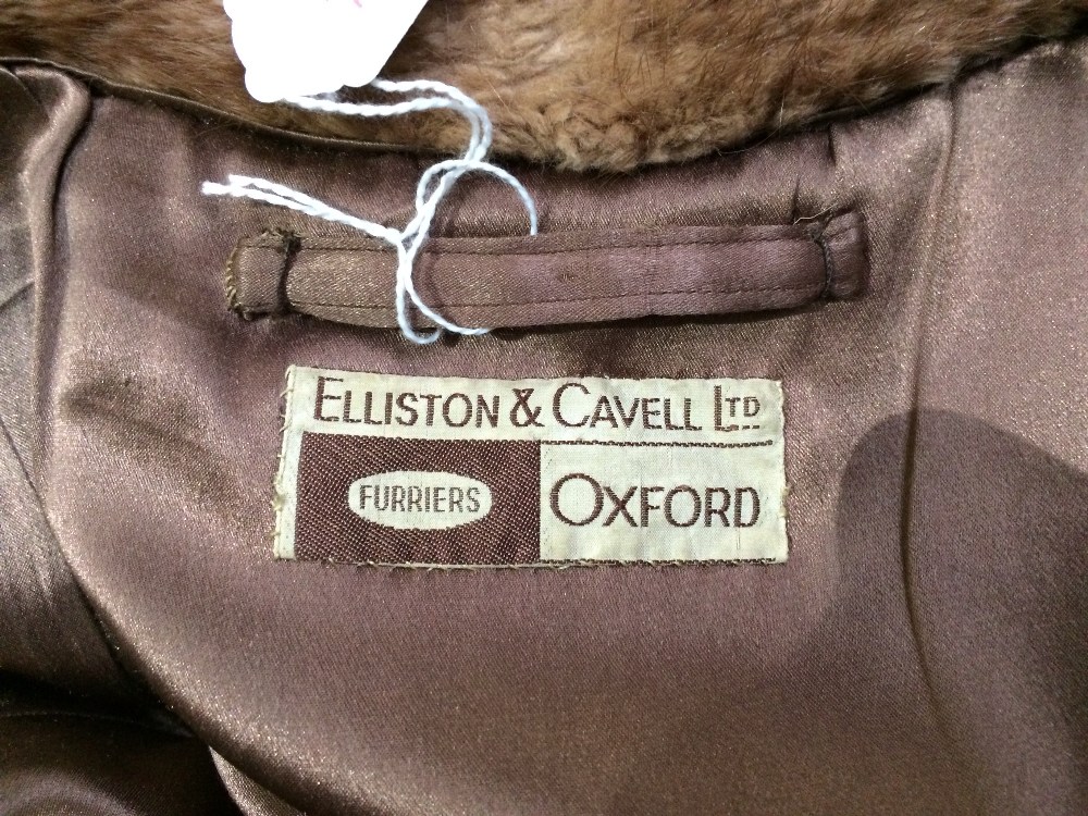 Ladies full length Fur Coat Elliston and Cavell Oxford - Image 2 of 2