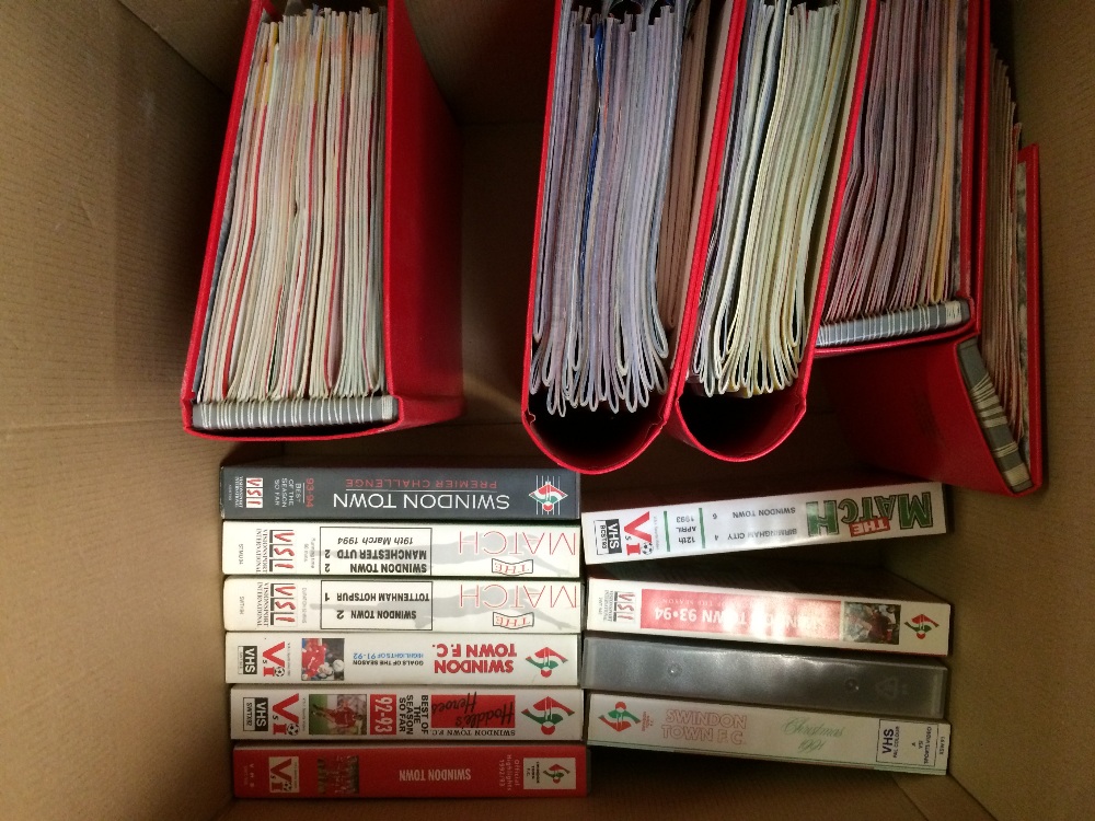 Qty of Swindon Town Football Club programmes & VHS tapes - Image 3 of 3