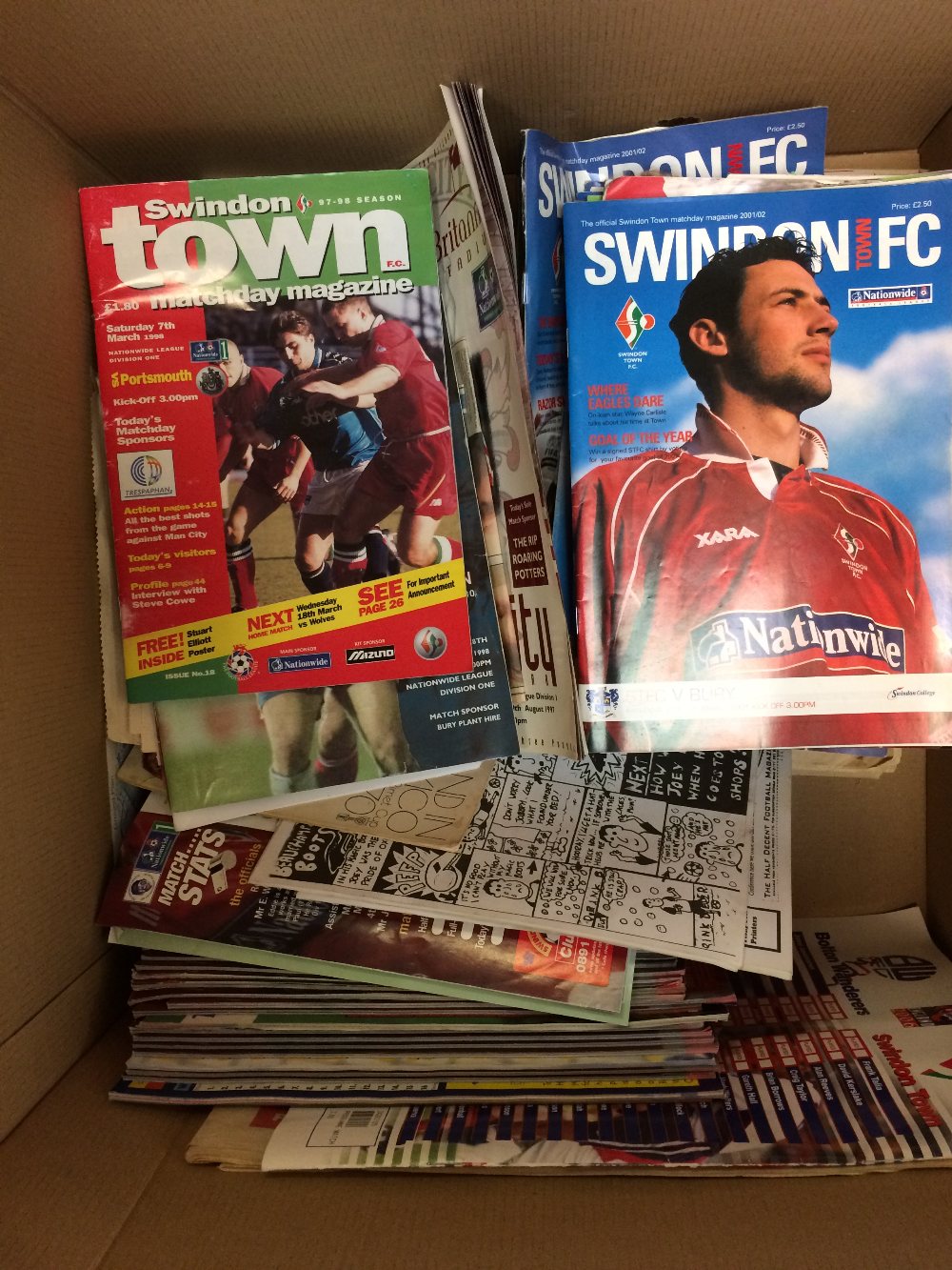 Qty of Swindon Town Football Club programmes & VHS tapes - Image 2 of 3