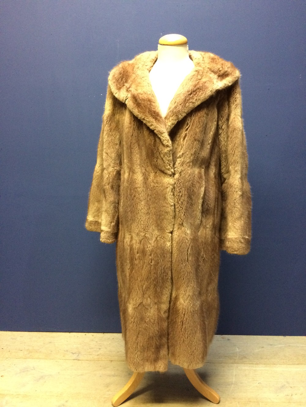 Ladies full length Fur Coat Elliston and Cavell Oxford