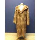 Ladies full length Fur Coat Elliston and Cavell Oxford