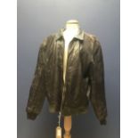 1950s Levis Strauss A2 leather jacket size large