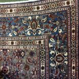 Large blue rug