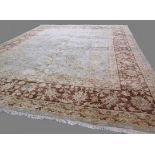 Contemporary Ziegler carpet 3.12 X 2.44m