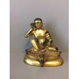 Buddha seated 14cm H
