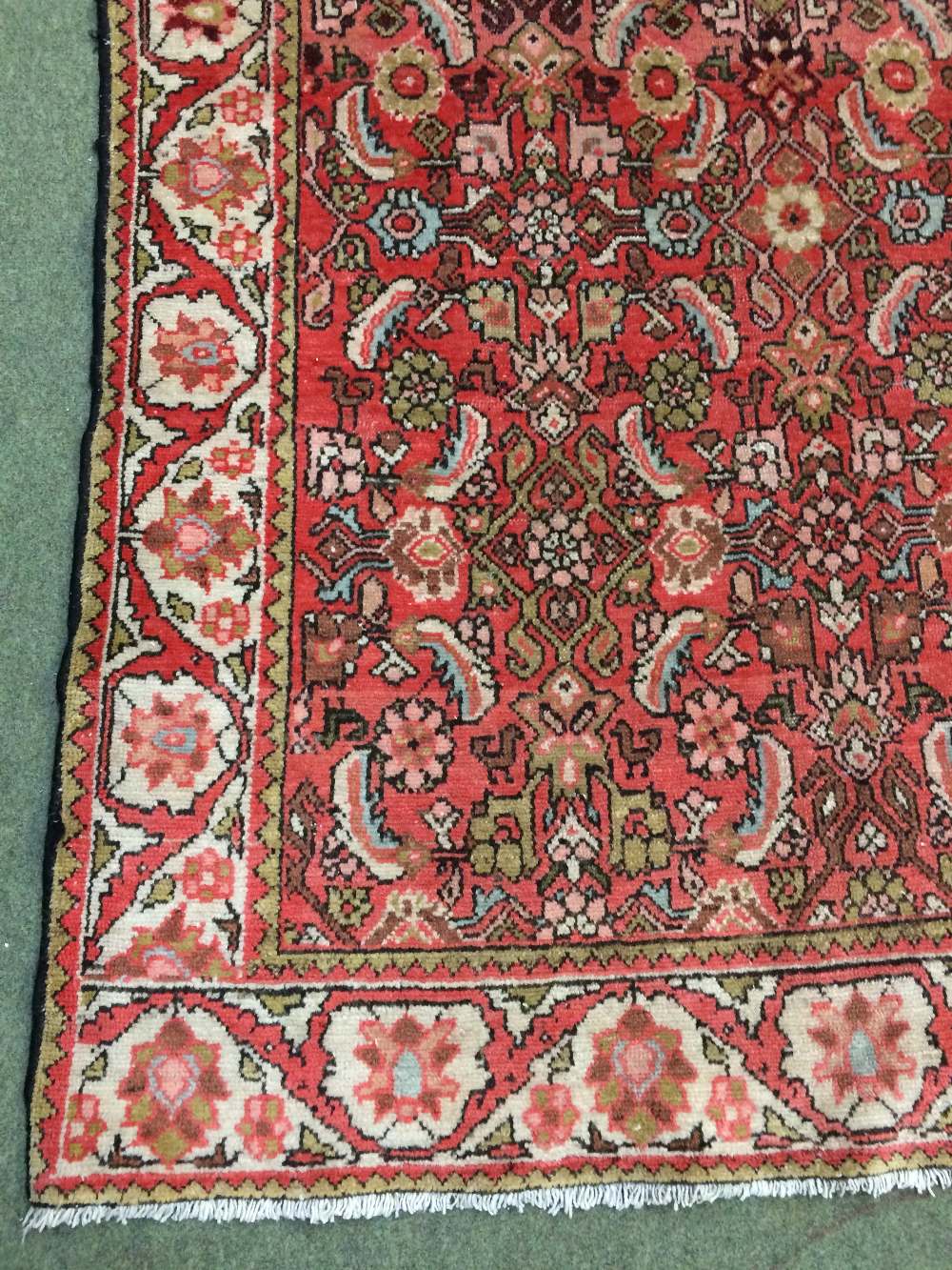 Antique Malayer Persian rug circa 1900s 2.7 X 1.26m - Image 3 of 3