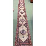 Antique Srab Persian runner circa 1890 5.93 X 0.79m