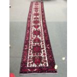 Persian Heriz runner 5.30 X 0.94m