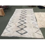 Moroccan Beni Ourain Berber rug, 345 x 195cm