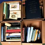 4 Boxes of assorted books including a good selection of art books & some Folio Society books